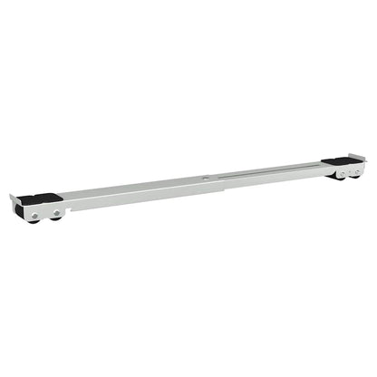 Washing Machine Base Manual 2 pcs Silver 72 x 5 x 4.5 cm