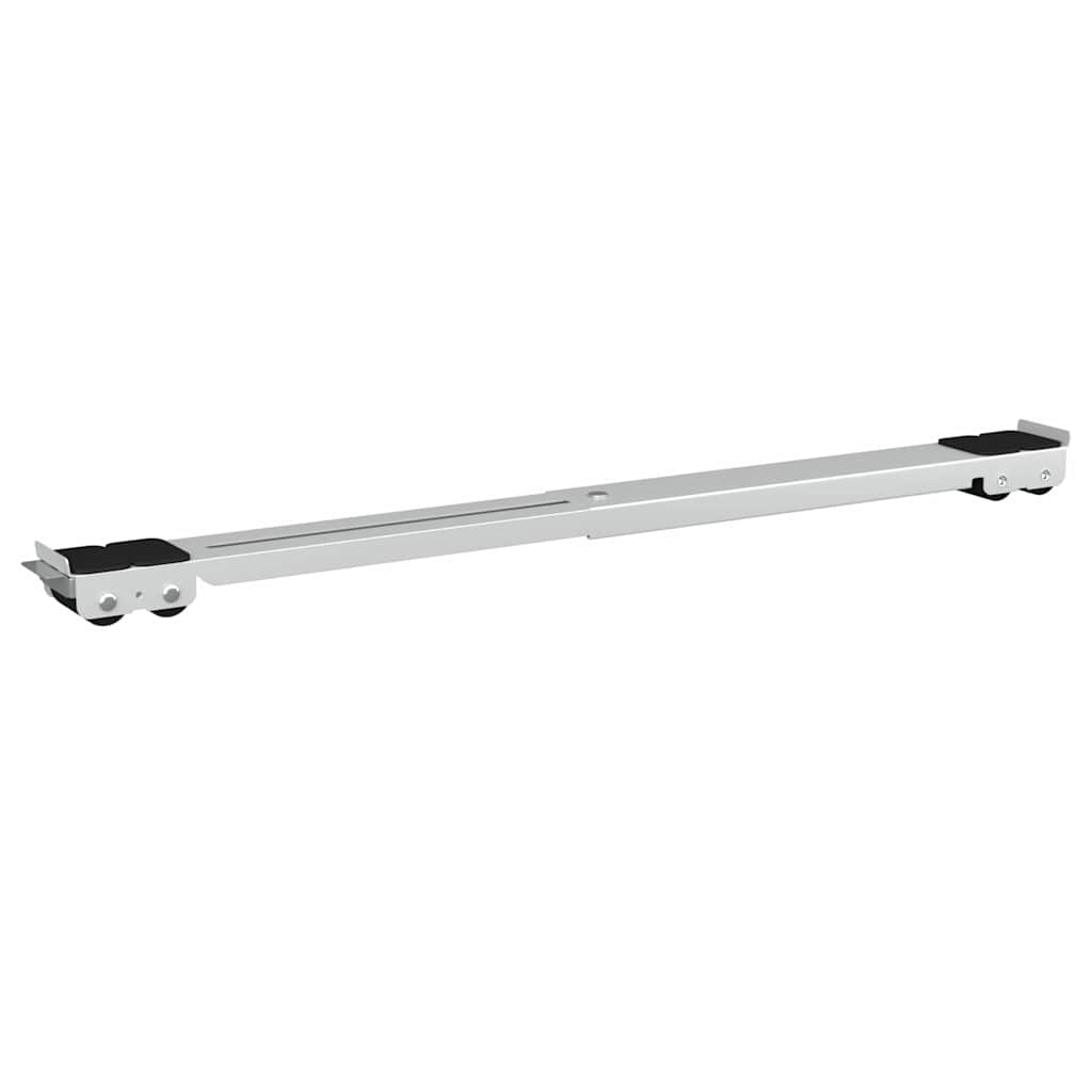 Washing Machine Base Manual 2 pcs Silver 72 x 5 x 4.5 cm