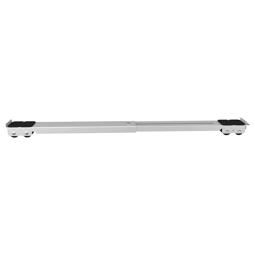 Washing Machine Base Manual 2 pcs Silver 72 x 5 x 4.5 cm