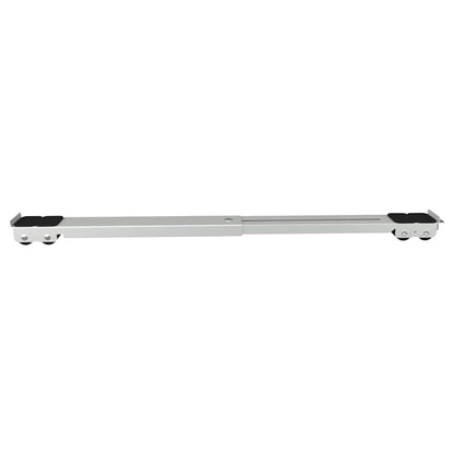 Washing Machine Base Manual 2 pcs Silver 72 x 5 x 4.5 cm