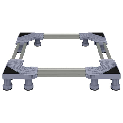 Washing Machine Base Grey 67 x 67 x 12 cm Stainless Steel
