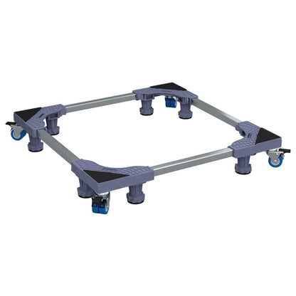 Washing Machine Base Grey 66 x 66 x 12 cm Stainless Steel
