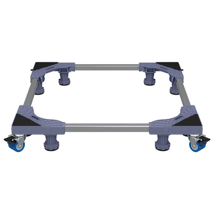 Washing Machine Base Grey 66 x 66 x 12 cm Stainless Steel