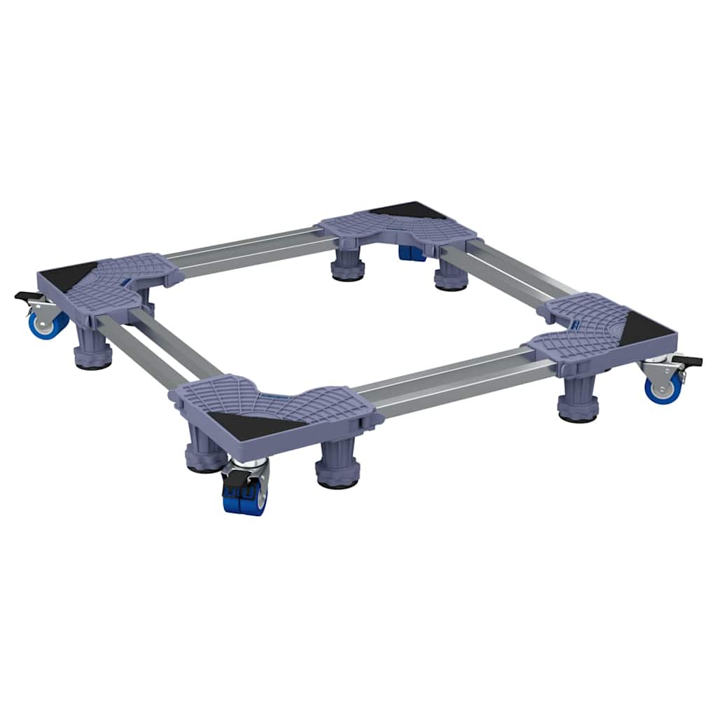 Washing Machine Base Grey 67 x 67 x 12 cm Stainless Steel