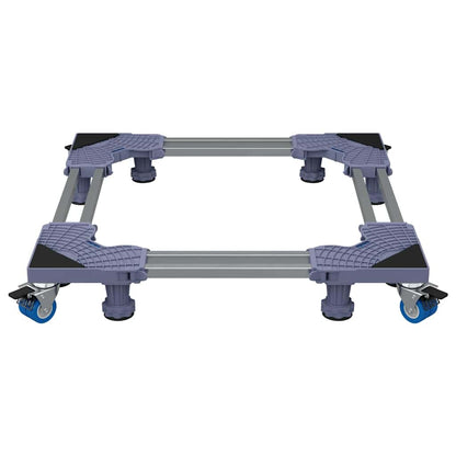 Washing Machine Base Grey 67 x 67 x 12 cm Stainless Steel