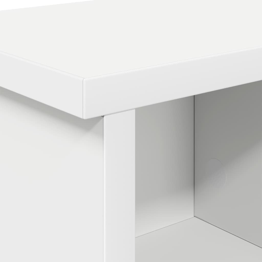 Wall-Mounted Coat Rack Wall-Mounted White 50 x 16 x 26 cm
