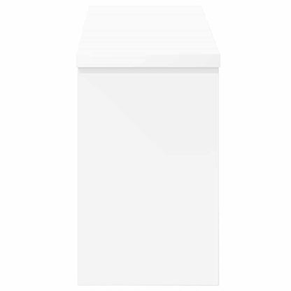 Wall-Mounted Coat Rack Wall-Mounted White 50 x 16 x 26 cm