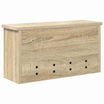 Wall-Mounted Coat Rack Wall-Mounted Sonoma Oak 50 x 16 x 26 cm