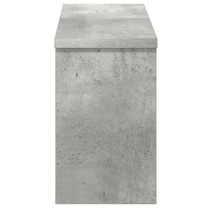 Wall-Mounted Coat Rack Wall-Mounted Concrete Grey