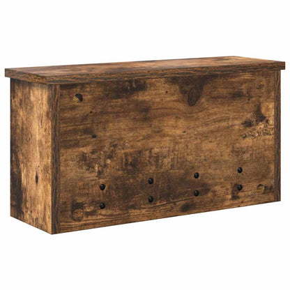 Wall-Mounted Coat Rack Wall-Mounted Smoked Oak 50 x 16 x 26 cm