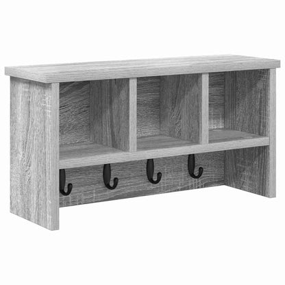 Wall-Mounted Coat Rack Wall-Mounted Grey Sonoma 50 x 16 x 26 cm