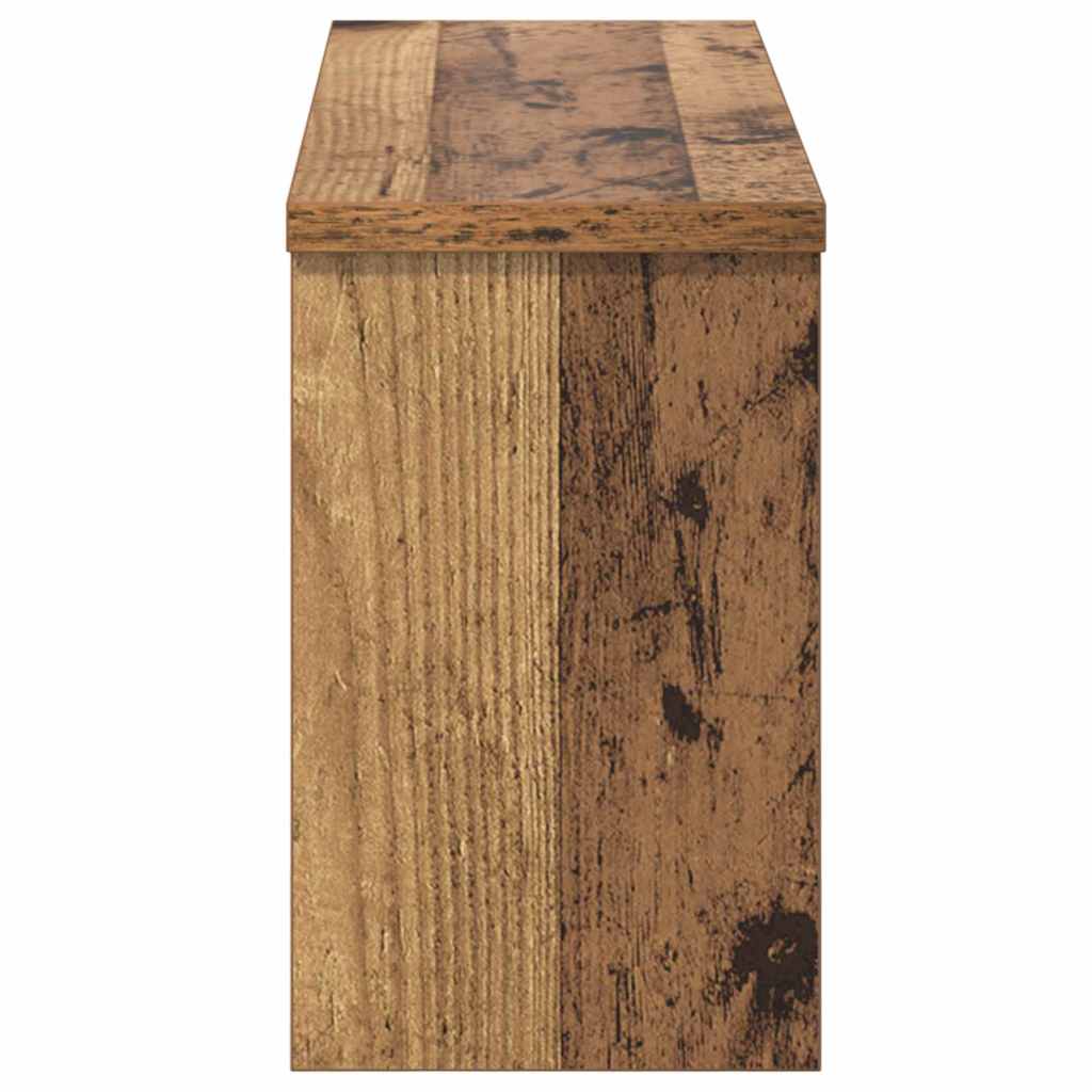 Wall-Mounted Coat Rack Old Wood 50 x 16 x 26 cm Engineered wood