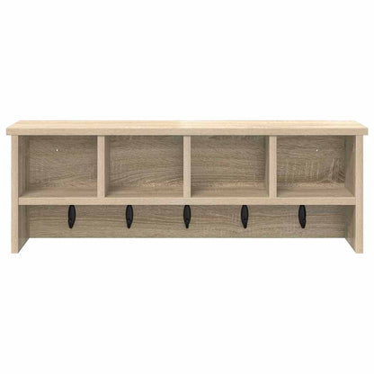 Wall-Mounted Coat Rack Wall-Mounted Sonoma Oak 75 x 16 x 26 cm