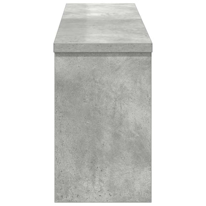 Wall-Mounted Coat Rack Wall-Mounted Concrete Grey