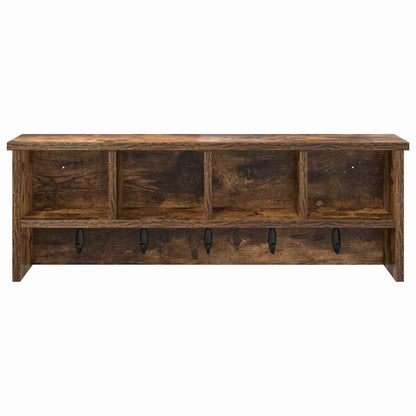 Wall-Mounted Coat Rack Wall-Mounted Smoked Oak 75 x 16 x 26 cm