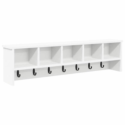 Wall-Mounted Coat Rack Wall-Mounted White 100 x 16 x 26 cm