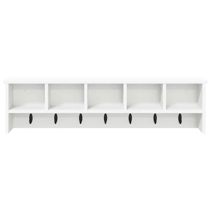 Wall-Mounted Coat Rack Wall-Mounted White 100 x 16 x 26 cm