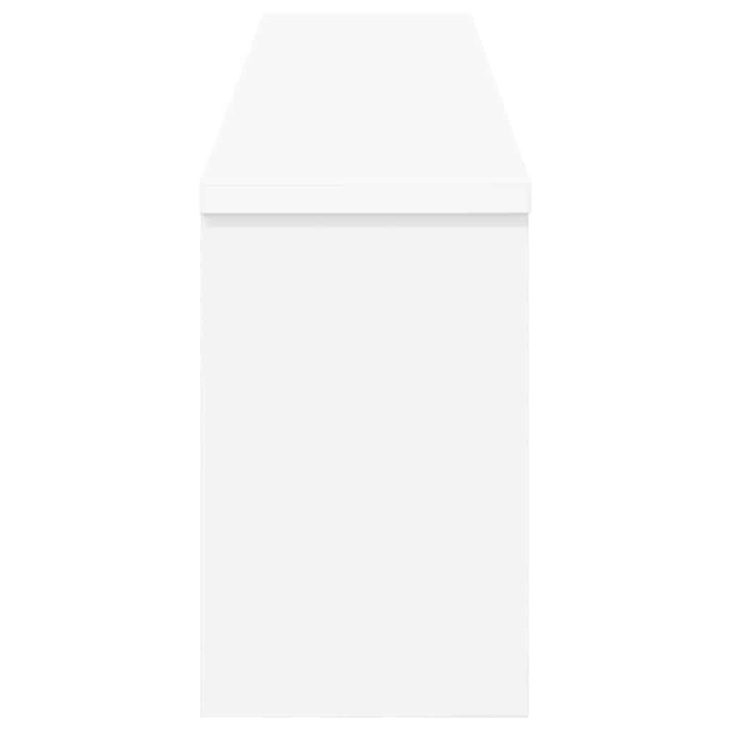 Wall-Mounted Coat Rack Wall-Mounted White 100 x 16 x 26 cm