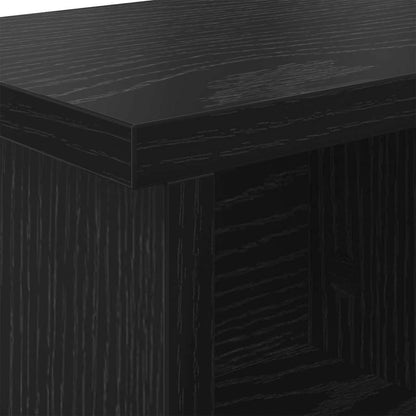 Wall-Mounted Coat Rack Wall-Mounted Black Oak 100 x 16 x 26 cm