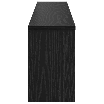 Wall-Mounted Coat Rack Wall-Mounted Black Oak 100 x 16 x 26 cm