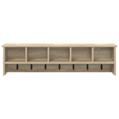 Wall-Mounted Coat Rack Wall-Mounted Sonoma Oak 100 x 16 x 26 cm