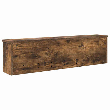Wall-Mounted Coat Rack Wall-Mounted Smoked Oak 100 x 16 x 26 cm