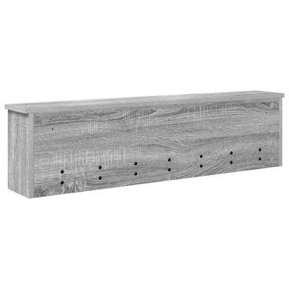 Wall-Mounted Coat Rack Wall-Mounted Grey Sonoma Engineered wood