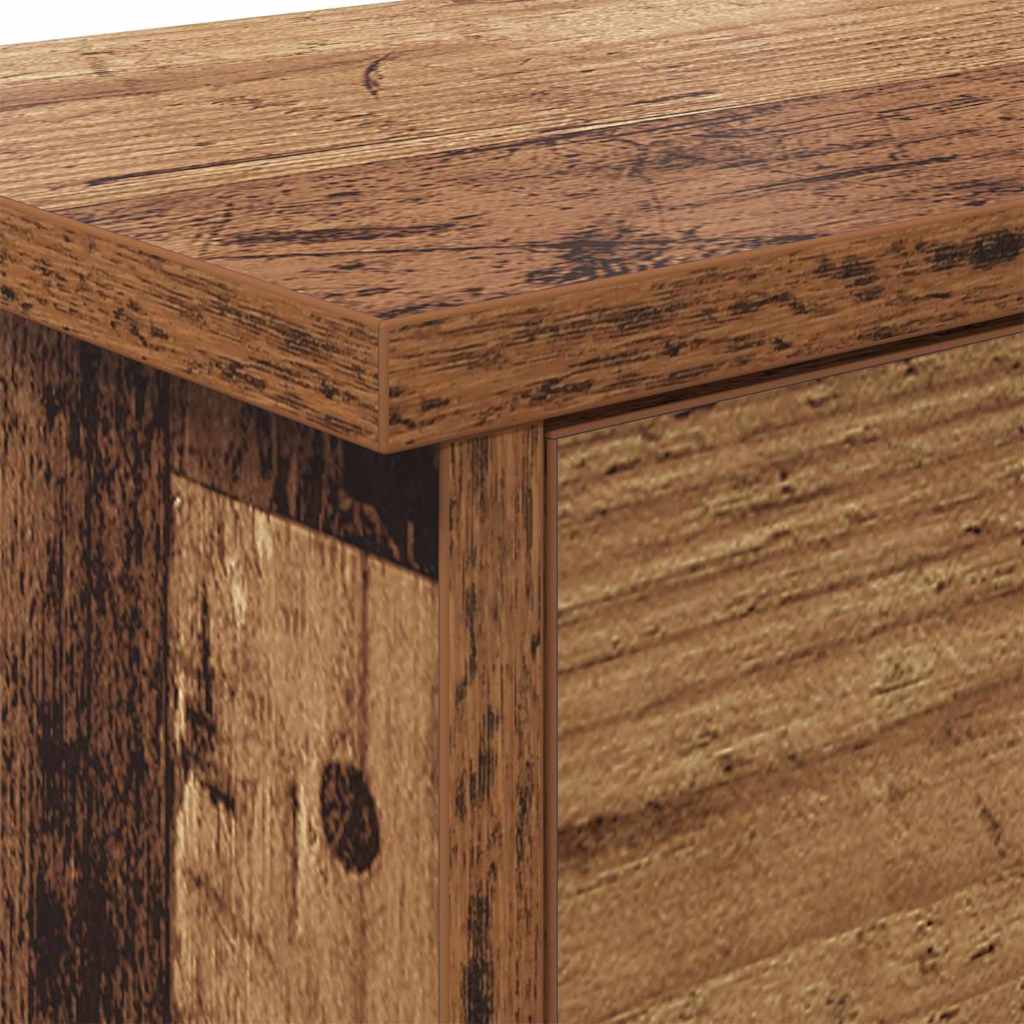 Wall-Mounted Coat Rack Old Wood 50 x 20 x 30 cm Engineered wood