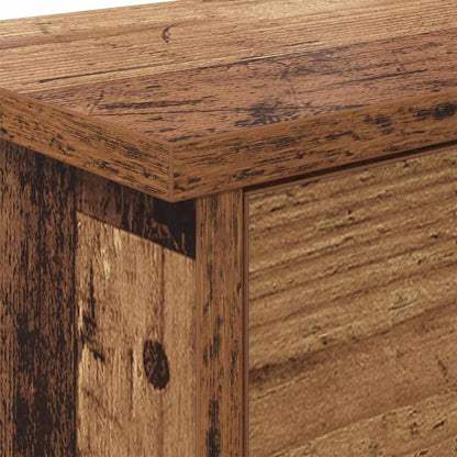 Wall-Mounted Coat Rack Old Wood 50 x 20 x 30 cm Engineered wood
