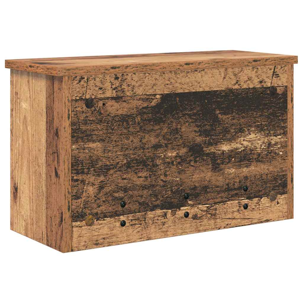Wall-Mounted Coat Rack Old Wood 50 x 20 x 30 cm Engineered wood