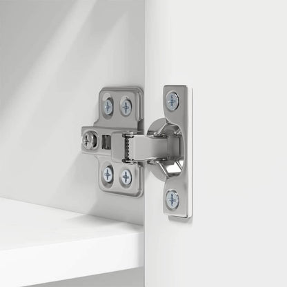 Wall-Mounted Coat Rack White 80 x 20 x 30 cm Engineered wood