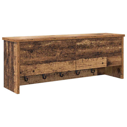 Wall-Mounted Coat Rack Old Wood 80 x 20 x 30 cm Engineered wood