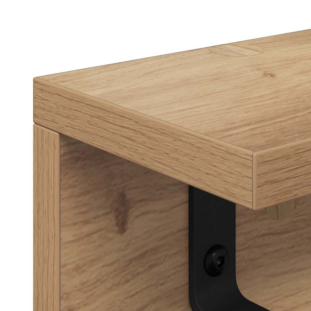 Wall-Mounted Coat Rack Wall-Mounted Artisan Oak Engineered wood