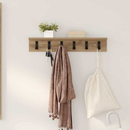 Wall-Mounted Coat Rack Wall-Mounted Artisan Oak Engineered wood