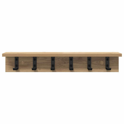 Wall-Mounted Coat Rack Wall-Mounted Artisan Oak Engineered wood