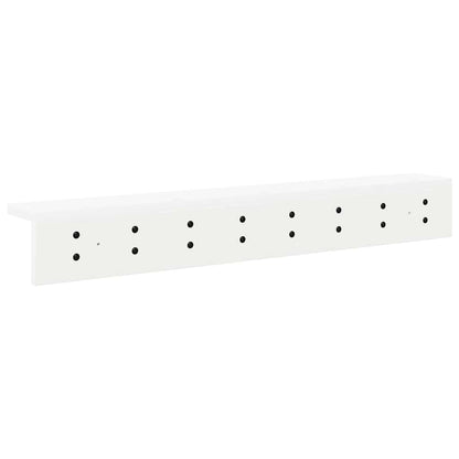 Wall-Mounted Coat Rack Wall-mounted White 80 x 10.5 x 10.5 cm
