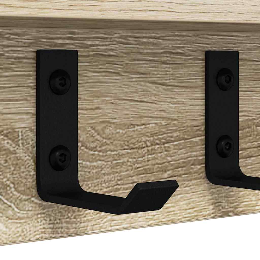 Wall-Mounted Coat Rack Wall-Mounted Sonoma Oak Engineered wood