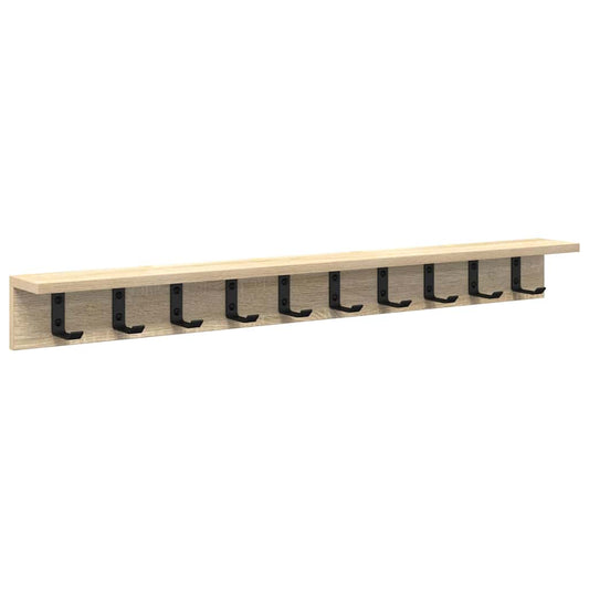 Wall-Mounted Coat Rack Wall-Mounted Sonoma Oak Engineered wood