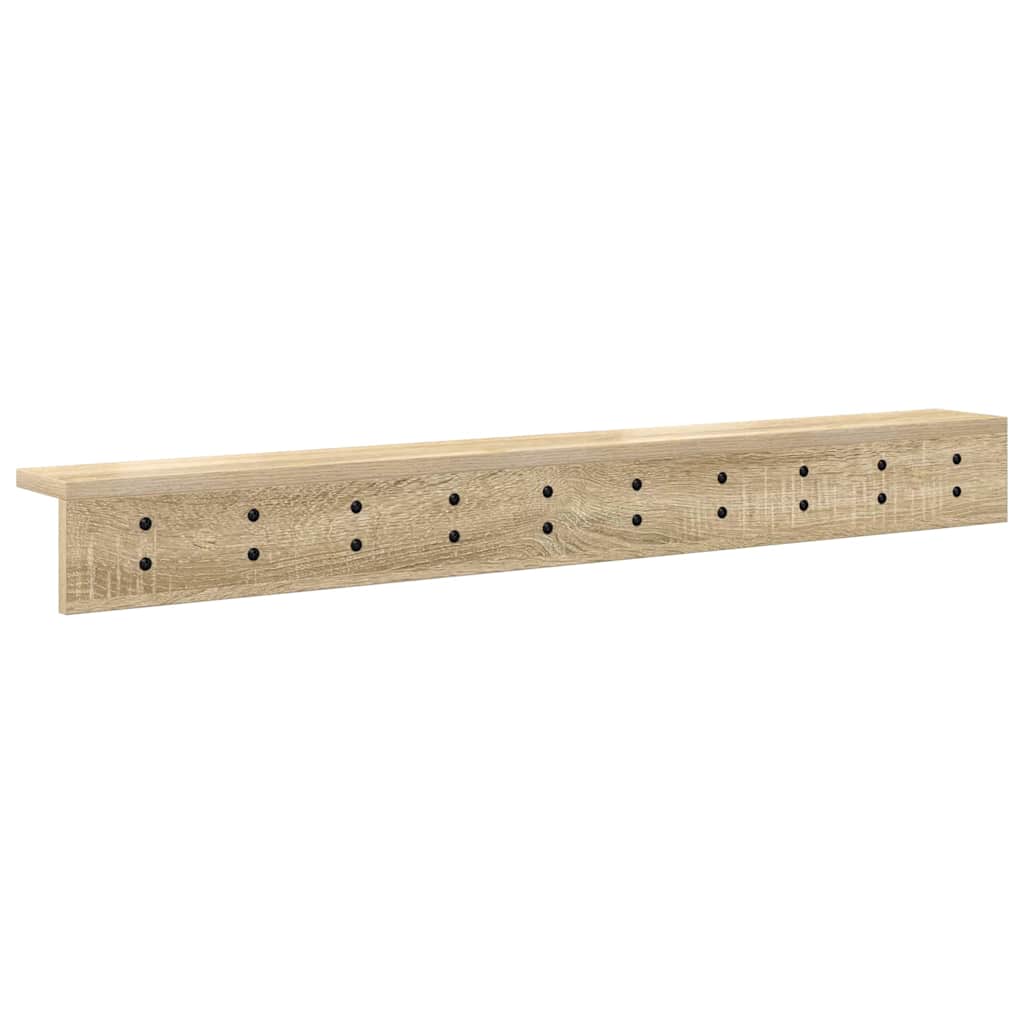 Wall-Mounted Coat Rack Wall-Mounted Sonoma Oak Engineered wood