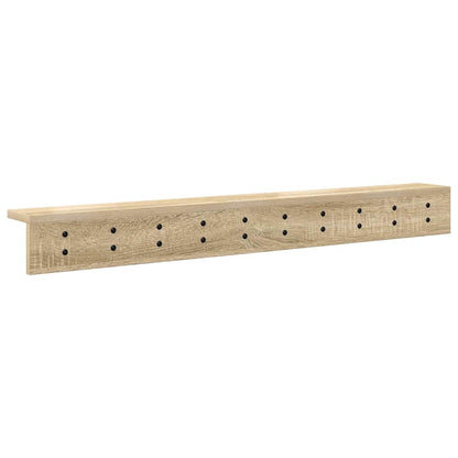 Wall-Mounted Coat Rack Wall-Mounted Sonoma Oak Engineered wood
