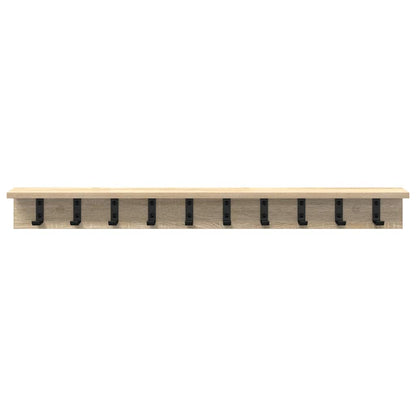 Wall-Mounted Coat Rack Wall-Mounted Sonoma Oak Engineered wood