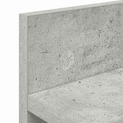 Wall-Mounted Coat Rack Wall-Mounted Concrete Grey