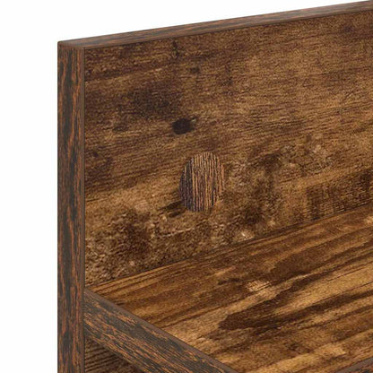 Wall-Mounted Coat Rack Wall-Mounted Smoked Oak Engineered wood