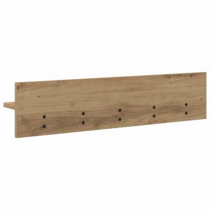 Wall-Mounted Coat Rack Artisan Oak 80 x 10.5 x 18 cm