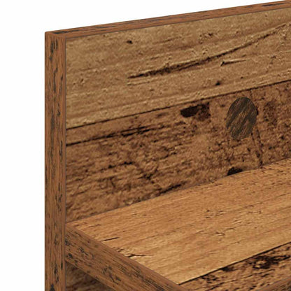 Wall-Mounted Coat Rack Wall-mounted Old Wood 100 x 10.5 x 18 cm