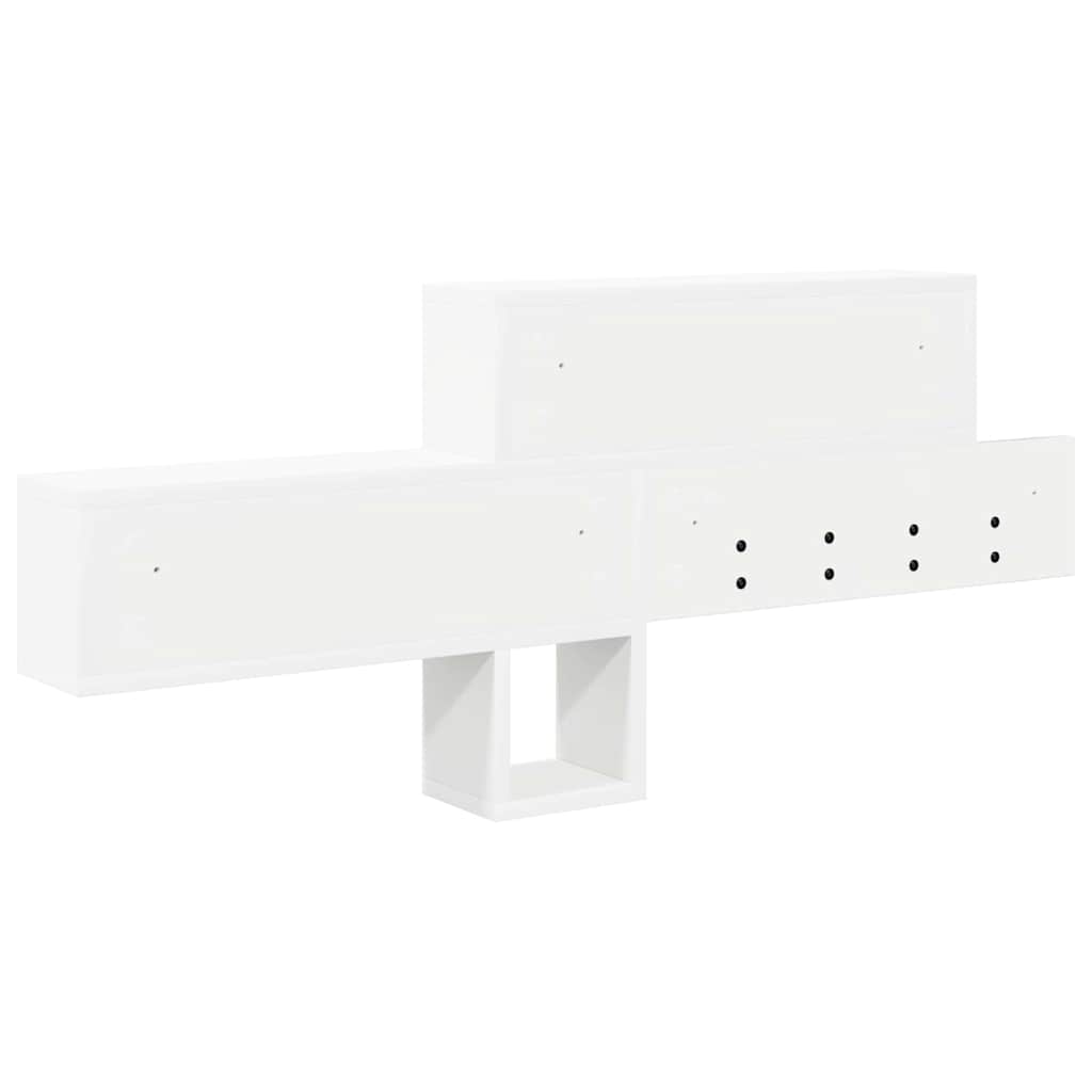Wall-Mounted Coat Rack Wall-Mounted White 100 x 12 x 43.5 cm