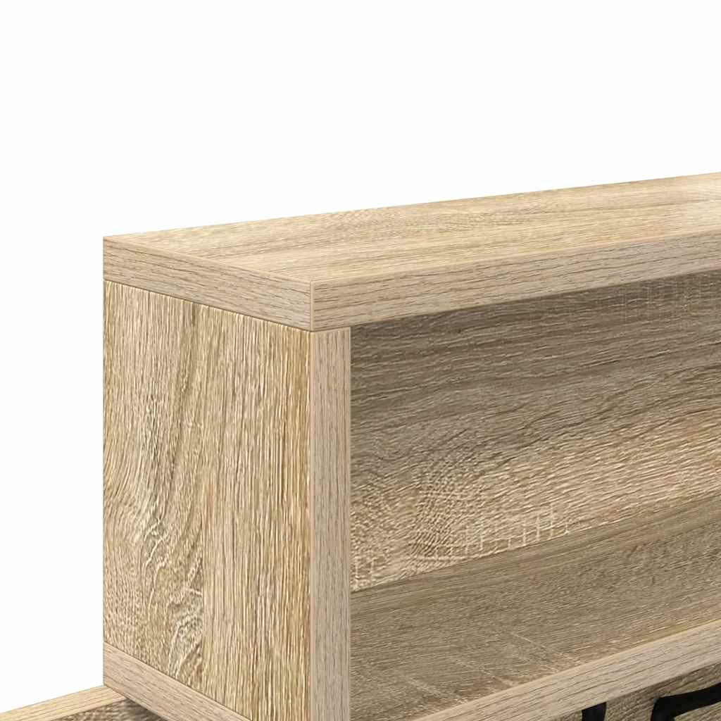 Wall-Mounted Coat Rack Wall-Mounted Sonoma Oak Engineered wood