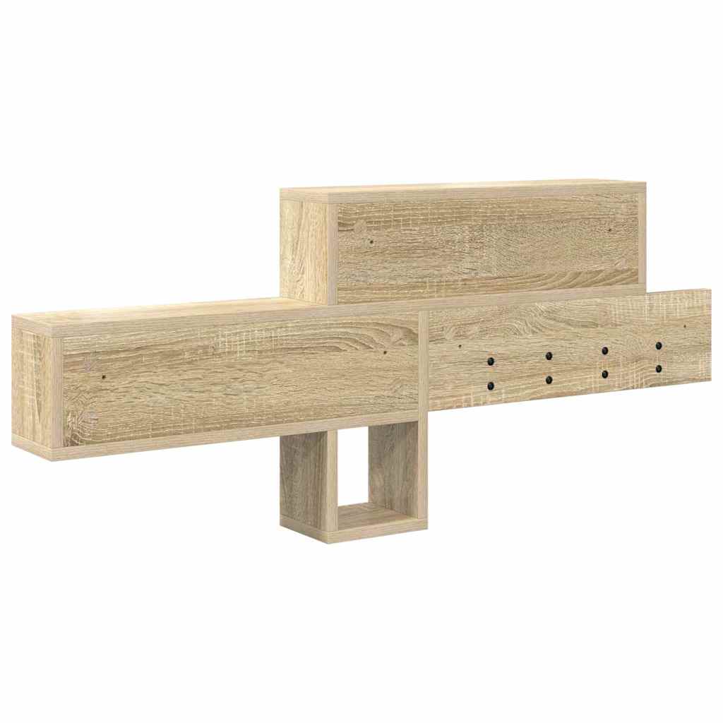 Wall-Mounted Coat Rack Wall-Mounted Sonoma Oak Engineered wood