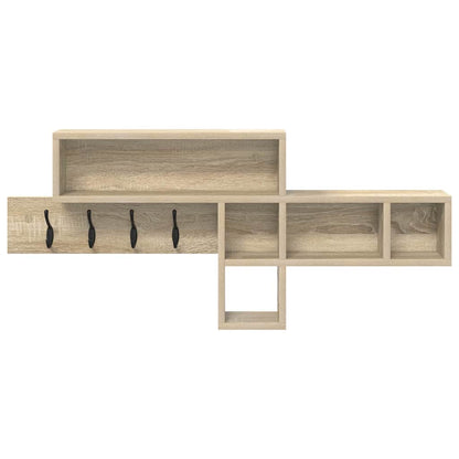 Wall-Mounted Coat Rack Wall-Mounted Sonoma Oak Engineered wood