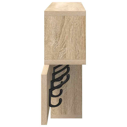 Wall-Mounted Coat Rack Wall-Mounted Sonoma Oak Engineered wood
